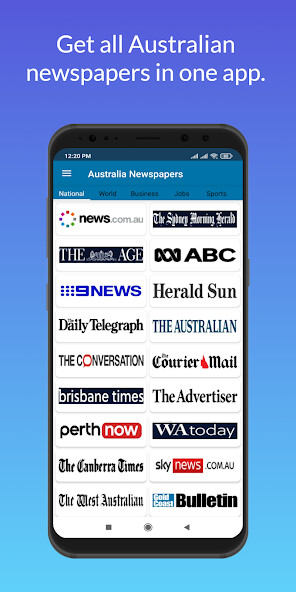 Run android online APK All Australia Newspapers from MyAndroid or emulate All Australia Newspapers using MyAndroid