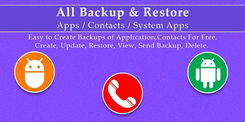 Emulate Android APK All Backup  Restore - Apps  Contact Backup Data