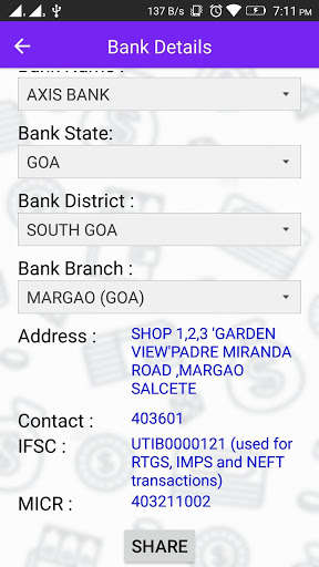 Run android online APK All Bank IFSC MICR Code from MyAndroid or emulate All Bank IFSC MICR Code using MyAndroid