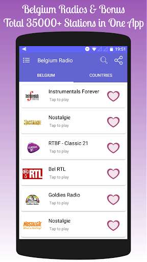 Run android online APK All Belgium Radios in One App from MyAndroid or emulate All Belgium Radios in One App using MyAndroid