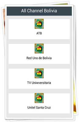 Emulate Android APK All Channel Bolivia