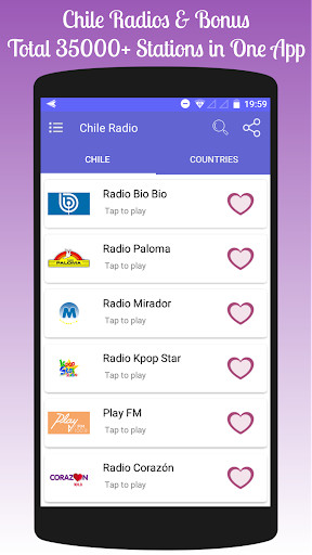Run android online APK All Chile Radios in One App from MyAndroid or emulate All Chile Radios in One App using MyAndroid