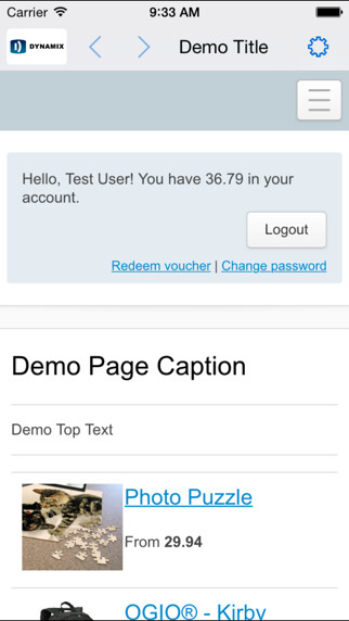 Emulate iPhone app AllCustomWear using MyAndroid Emulate iPhone app AllCustomWear using MyAndroid