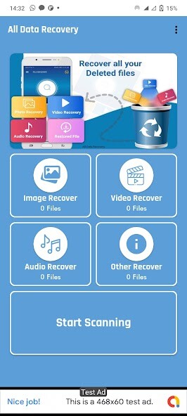 Emulate All Data Recovery from MyAndroid or run All Data Recovery using MyAndroid