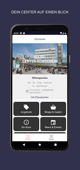 Emulate iPhone app Allee-Center Remscheid using MyAndroid Emulate iPhone app Allee-Center Remscheid using MyAndroid
