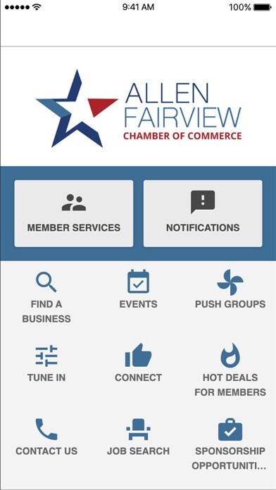 Emulate iPhone app Allen Fairview Chamber using MyAndroid Emulate iPhone app Allen Fairview Chamber using MyAndroid