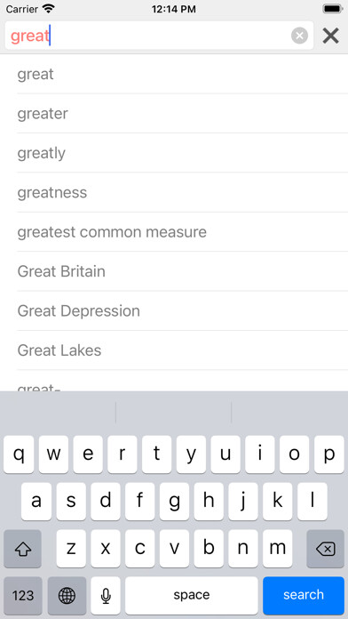 Emulate iPhone app All English Dictionary using MyAndroid Emulate iPhone app All English Dictionary using MyAndroid