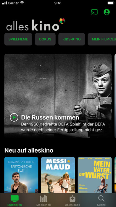 Run android online APK alleskino from MyAndroid or emulate alleskino using MyAndroid