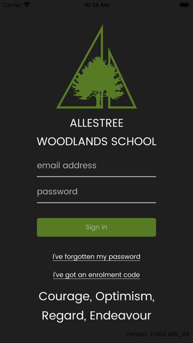 Emulate iPhone app Allestree Woodlands School using MyAndroid Emulate iPhone app Allestree Woodlands School using MyAndroid