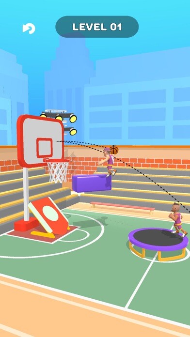Emulate iPhone app Alley Hoops! using MyAndroid Emulate iPhone app Alley Hoops! using MyAndroid
