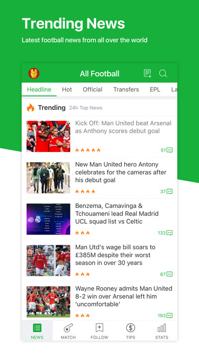 Emulate iPhone app All Football - Scores & News using MyAndroid Emulate iPhone app All Football - Scores & News using MyAndroid
