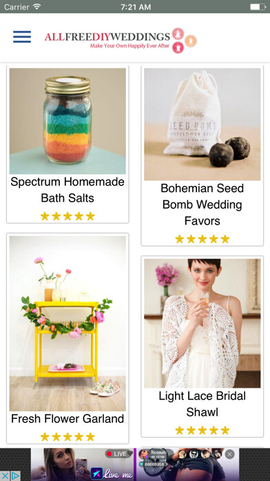 Emulate iPhone app AllFreeDIYWeddings using MyAndroid Emulate iPhone app AllFreeDIYWeddings using MyAndroid