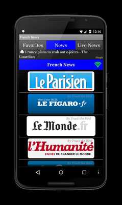 Emulate Android APK All French News Daily Papers Emulate Android APK All French News Daily Papers