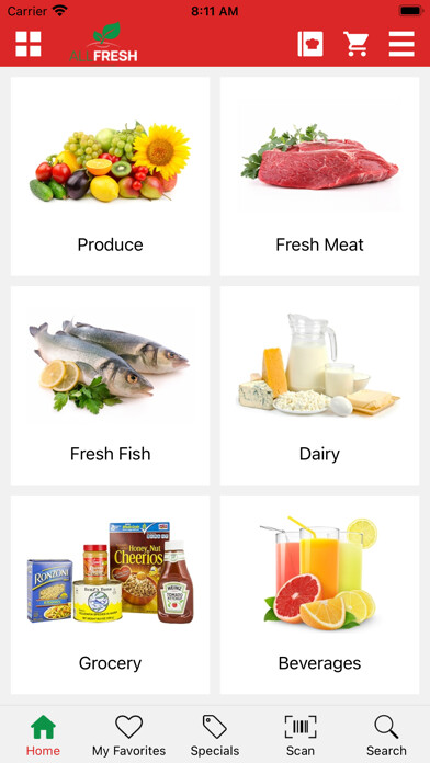 Emulate iPhone app All Fresh Supermarket using MyAndroid Emulate iPhone app All Fresh Supermarket using MyAndroid