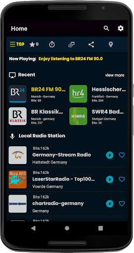 Emulate Android APK All Germany Radio