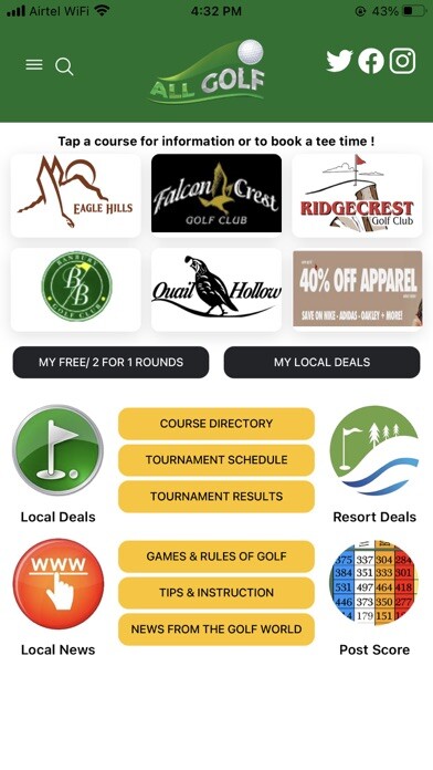 Emulate iPhone app Allgolf using MyAndroid Emulate iPhone app Allgolf using MyAndroid