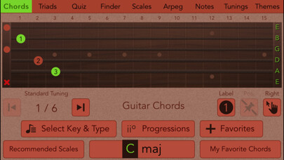 Emulate iPhone app All Guitar Chords using MyAndroid