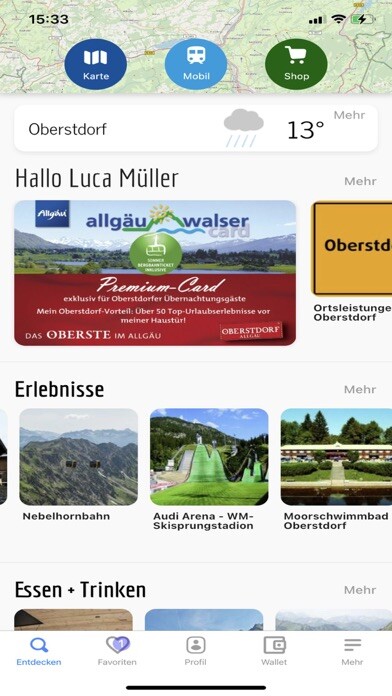 Emulate iPhone app Allgäu Walser App using MyAndroid Emulate iPhone app Allgäu Walser App using MyAndroid