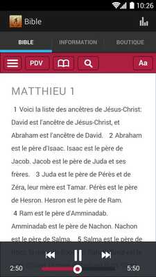 Emulate Android APK Alliance Biblique du Togo