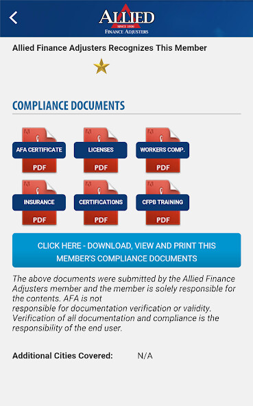 Emulate Allied Finance Adjusters from MyAndroid or run Allied Finance Adjusters using MyAndroid