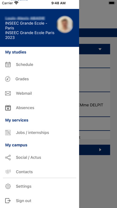 Emulate iPhone app ALL IN by OMNES EDUCATION using MyAndroid Emulate iPhone app ALL IN by OMNES EDUCATION using MyAndroid