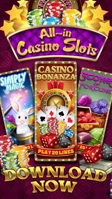 Emulate iPhone app All in Casino Slots - Millionaire Gold Mine Games using MyAndroid