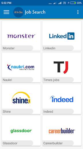 Run android online APK All In One - Job Search from MyAndroid or emulate All In One - Job Search using MyAndroid