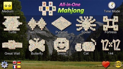 Emulate iPhone app All-in-One Mahjong using MyAndroid