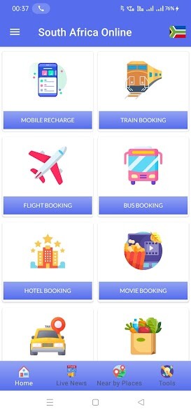 Run android online APK All in One South Africa from MyAndroid or emulate All in One South Africa using MyAndroid