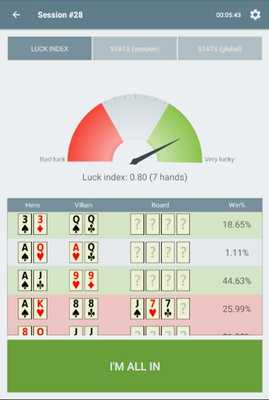 Emulate Android APK All-In Poker Tracker