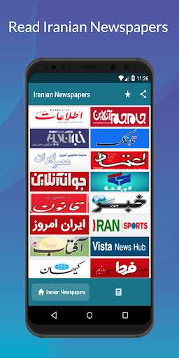 Run android online APK All Iran Newspapers -  Popular Iranian News from MyAndroid or emulate All Iran Newspapers -  Popular Iranian News using MyAndroid