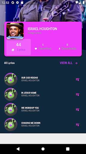 Run android online APK ALL ISRAEL HOUGTON SONG LYRICS from MyAndroid or emulate ALL ISRAEL HOUGTON SONG LYRICS using MyAndroid