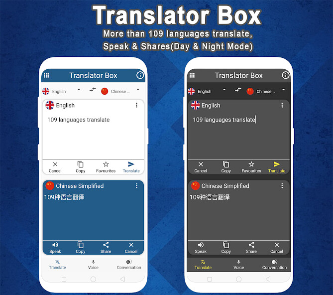 Run android online APK All Language Translator Box from MyAndroid or emulate All Language Translator Box using MyAndroid