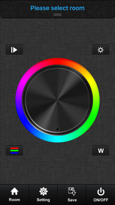 Emulate iPhone app All LED Ltd LED Strip Smart Controls using MyAndroid