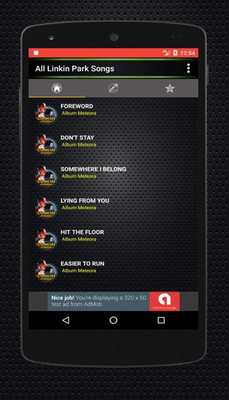 Emulate Android APK All Linkin Park Song Lyric 2017