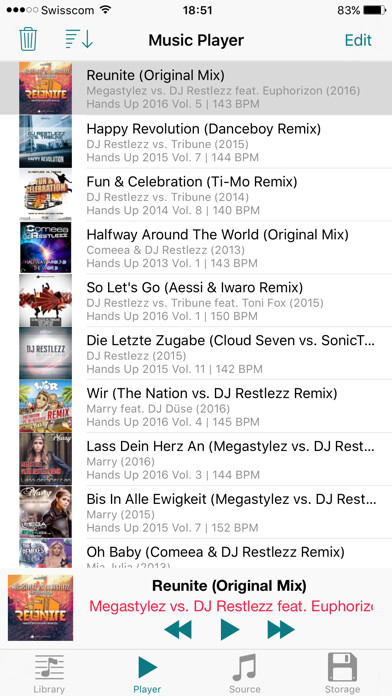 Emulate iPhone app All My Music using MyAndroid Emulate iPhone app All My Music using MyAndroid