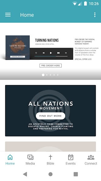 Emulate iPhone app All Nations Movement using MyAndroid Emulate iPhone app All Nations Movement using MyAndroid