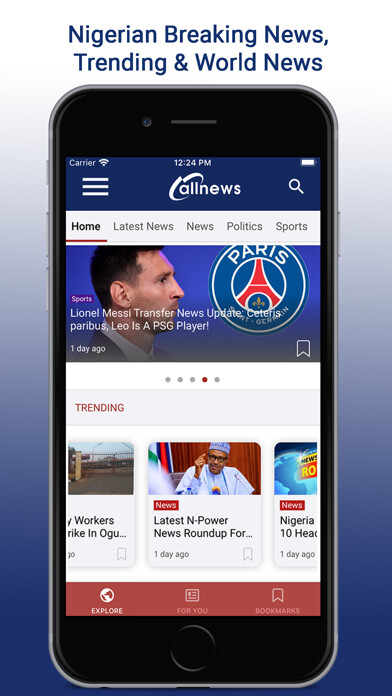 Emulate iPhone app AllNews.ng - Nigerian News using MyAndroid Emulate iPhone app AllNews.ng - Nigerian News using MyAndroid