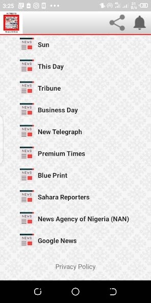 Run android online APK All Nigeria News Online from MyAndroid or emulate All Nigeria News Online using MyAndroid