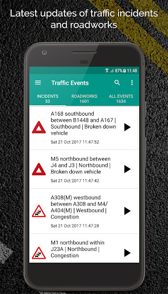 Run android online APK All of England Traffic News from MyAndroid or emulate All of England Traffic News using MyAndroid