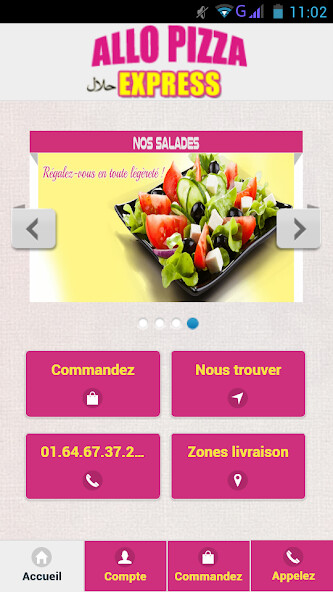 Run android online APK Allo Pizza Express Mitry from MyAndroid or emulate Allo Pizza Express Mitry using MyAndroid