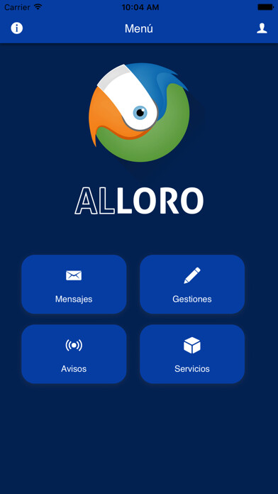 Emulate iPhone app ALLORO ULPGC using MyAndroid