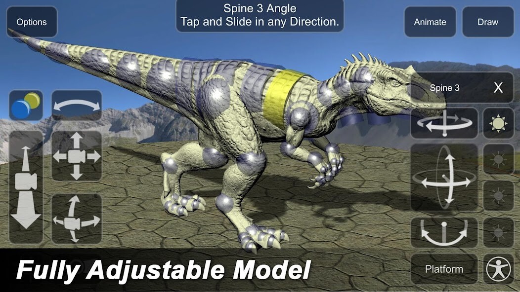 Emulate iPhone app Allosaurus Mannequin using MyAndroid Emulate iPhone app Allosaurus Mannequin using MyAndroid