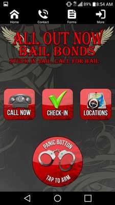 Emulate Android APK All Out Now Bail Bonds