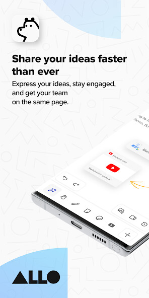 Run android online APK ALLO - Whiteboard notion for remote team workflow from MyAndroid or emulate ALLO - Whiteboard notion for remote team workflow using MyAndroid