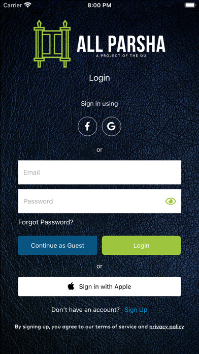 Emulate iPhone app All Parsha using MyAndroid Emulate iPhone app All Parsha using MyAndroid