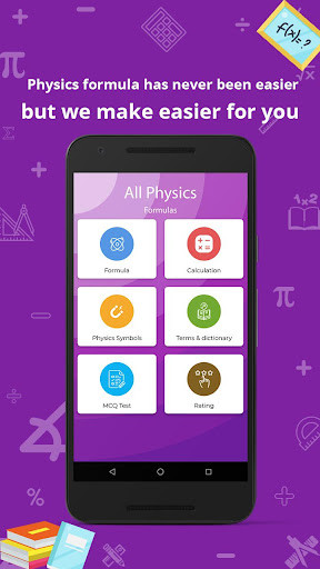 Emulate Android APK all physics formula
