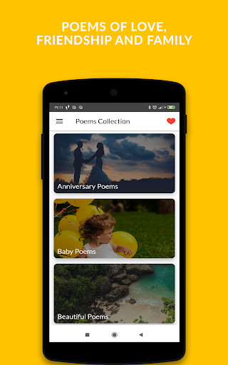 Run android online APK All Poems Collection - Most Popular Poems from MyAndroid or emulate All Poems Collection - Most Popular Poems using MyAndroid