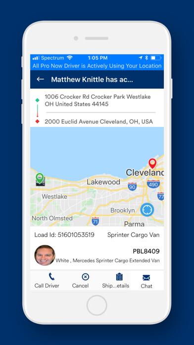 Emulate iPhone app All Pro Now Driver using MyAndroid Emulate iPhone app All Pro Now Driver using MyAndroid