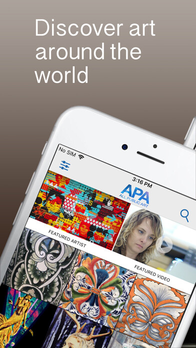 Emulate iPhone app AllPublicArt using MyAndroid